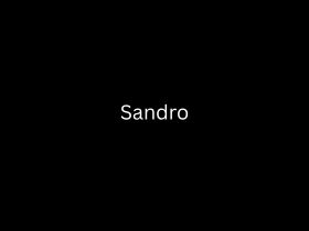 Profilbild Sandro